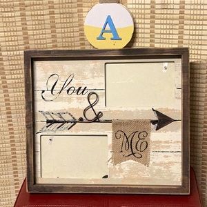 HOBBY LOBBY. You & Me Wall Art, Picture Frame